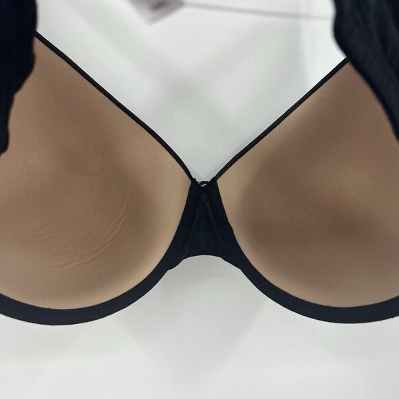 Adore Me Andrelisa Contour Balconette Women's Bra Black Lace 44G Plus Size - Picture 3 of 7